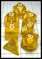 Dice : Dice - Dice Sets - Anduin Wind Clear Yellow - Amazon 2023 - Copy